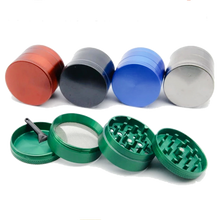 Charger l'image dans la galerie, Grinder Gris alu 5cm 4 étages - Les gones cbd Vienne
